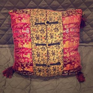 Chinese-inspired Accent Pillow